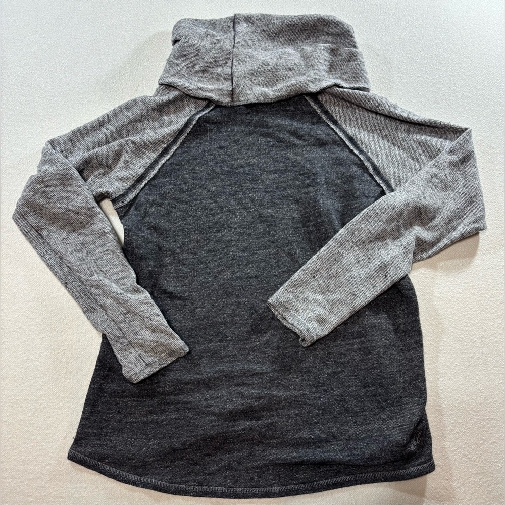 KÜHL Women’s Large Gray Cowl Neck Pullover Sweater Long Sleeve Outdoor Top - Picture 2 of 5